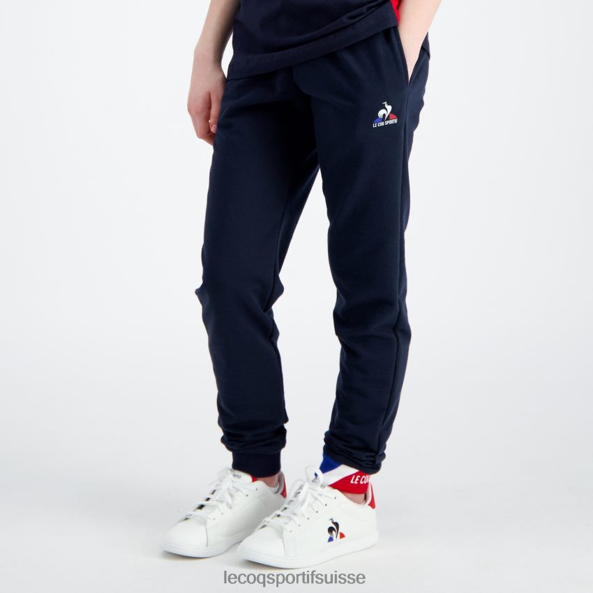 Le Coq Sportif pantalon bleu enfants N6N04V404 vêtements
