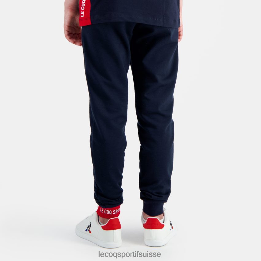 Le Coq Sportif pantalon bleu enfants N6N04V404 vêtements