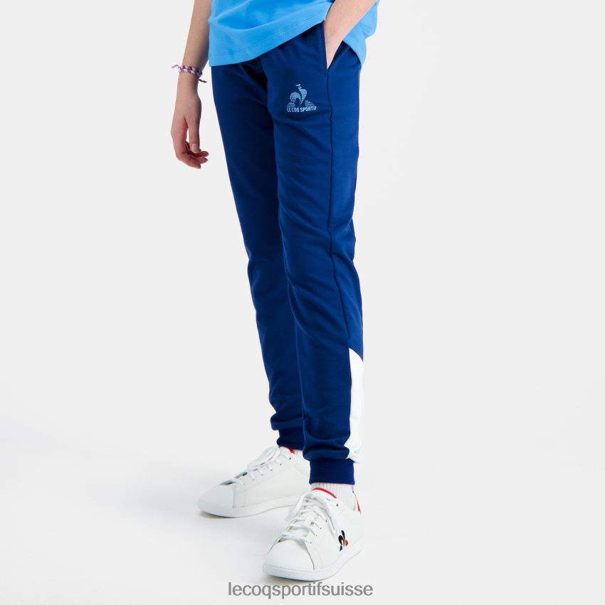 Le Coq Sportif pantalon bleu enfants N6N04V412 vêtements