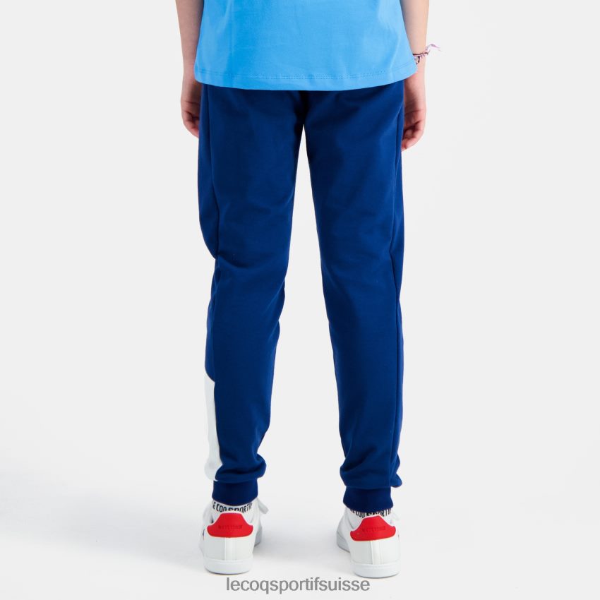 Le Coq Sportif pantalon bleu enfants N6N04V412 vêtements