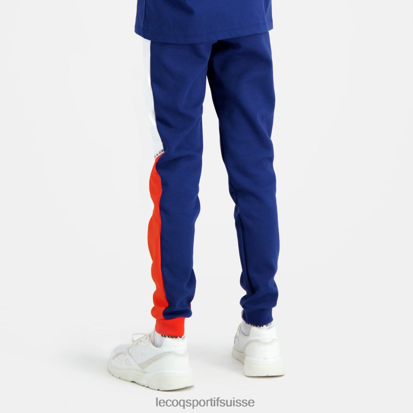 Le Coq Sportif pantalon bleu enfants N6N04V647 vêtements
