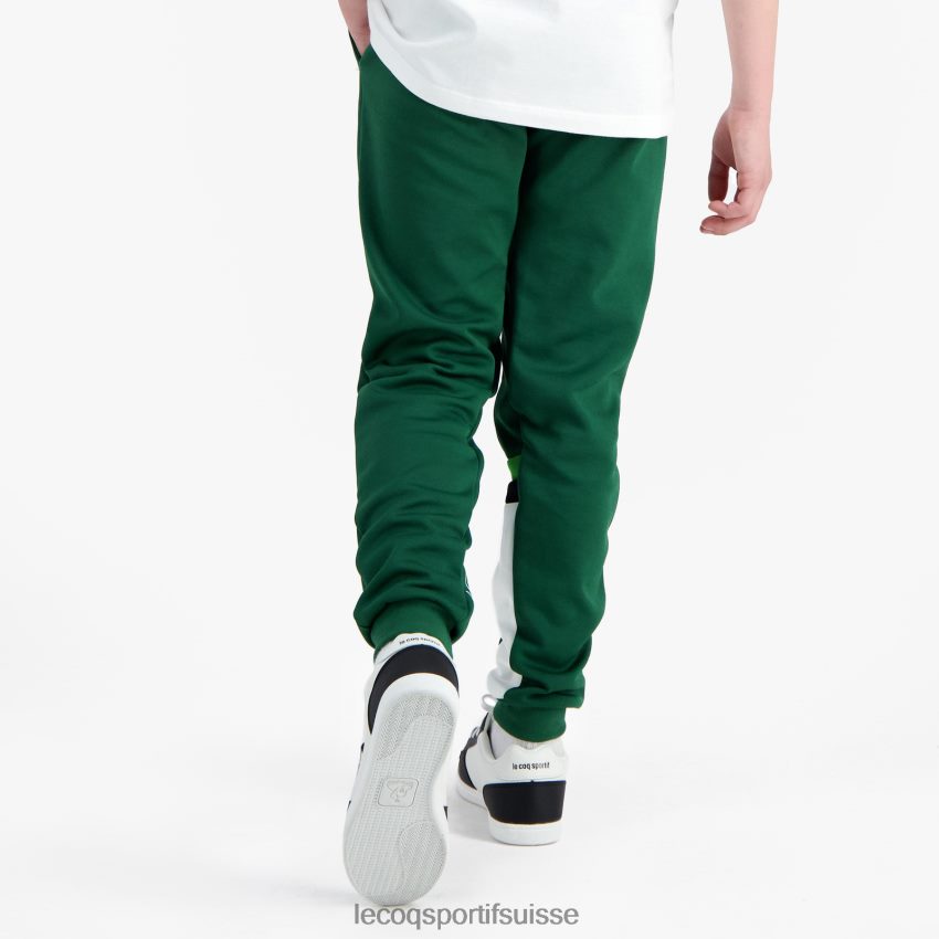 Le Coq Sportif pantalon vert enfants N6N04V406 vêtements