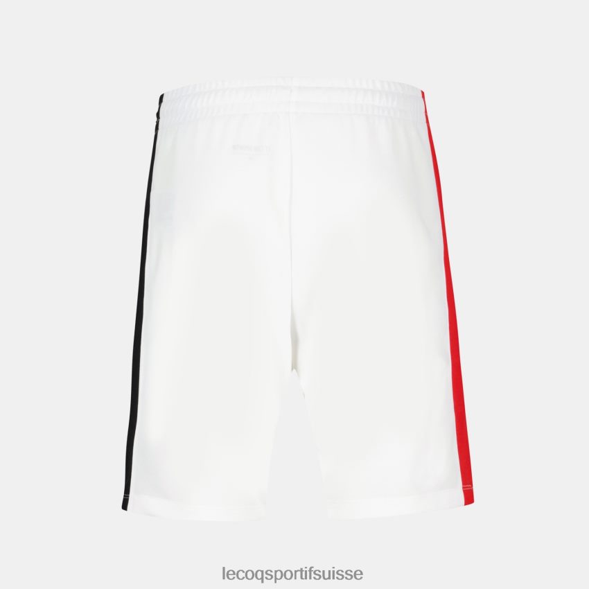 Le Coq Sportif short blanc enfants N6N04V402 vêtements
