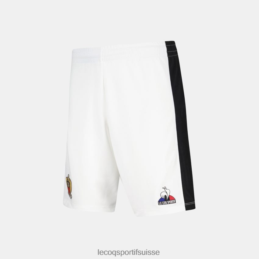 Le Coq Sportif short blanc enfants N6N04V402 vêtements