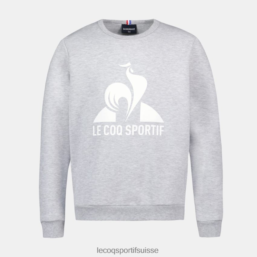 Le Coq Sportif sweat gris enfants N6N04V397 vêtements