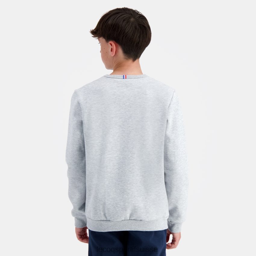 Le Coq Sportif sweat gris enfants N6N04V397 vêtements