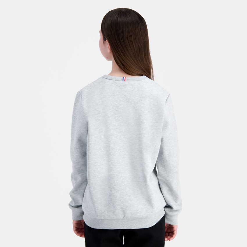 Le Coq Sportif sweat gris enfants N6N04V397 vêtements