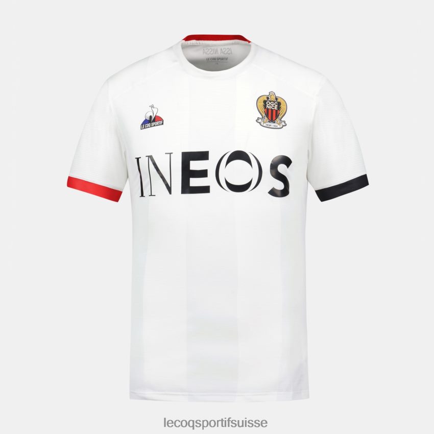 Le Coq Sportif maillot blanc enfants N6N04V700 vêtements