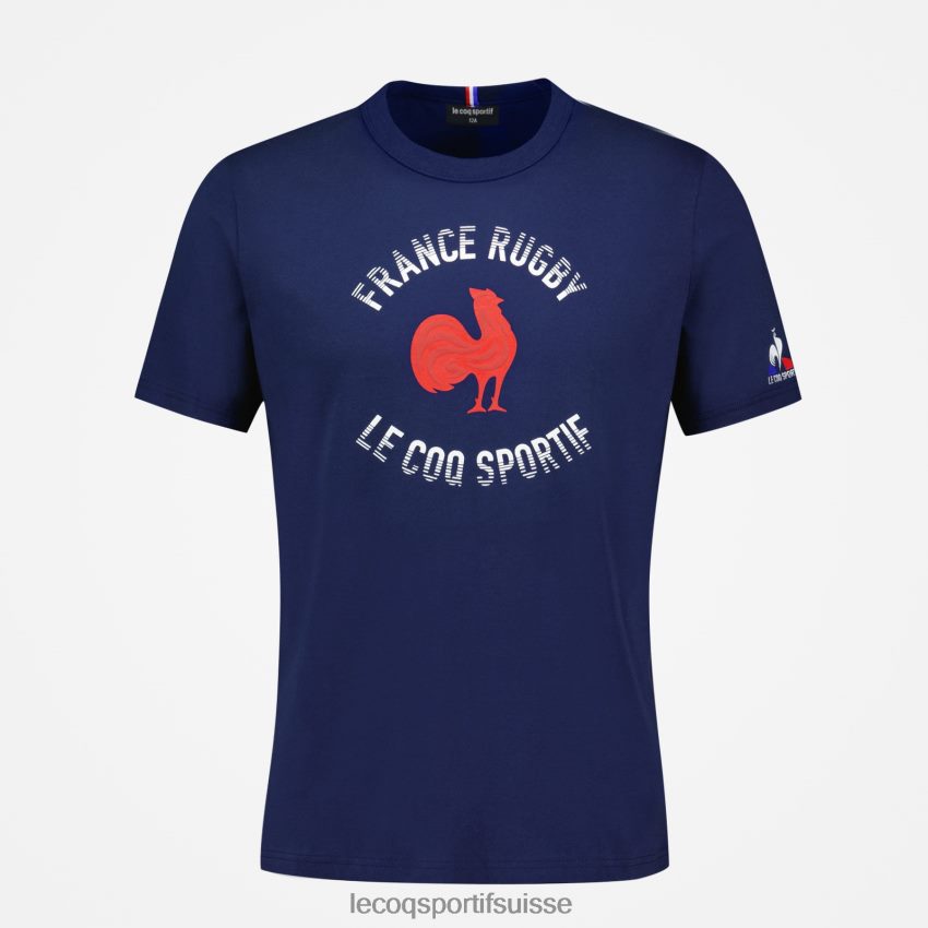 Le Coq Sportif t-shirt - france rugby bleu enfants N6N04V390 vêtements