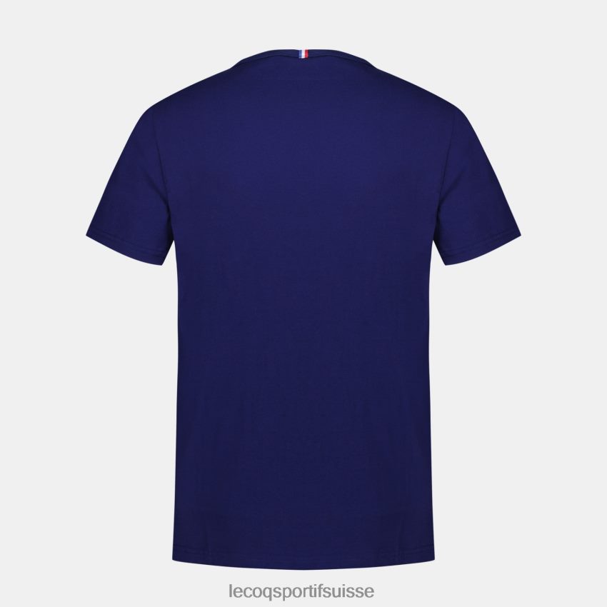 Le Coq Sportif t-shirt - xv de france bleu enfants N6N04V389 vêtements