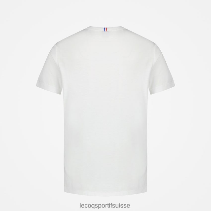 Le Coq Sportif tee-shirt blanc enfants N6N04V646 vêtements