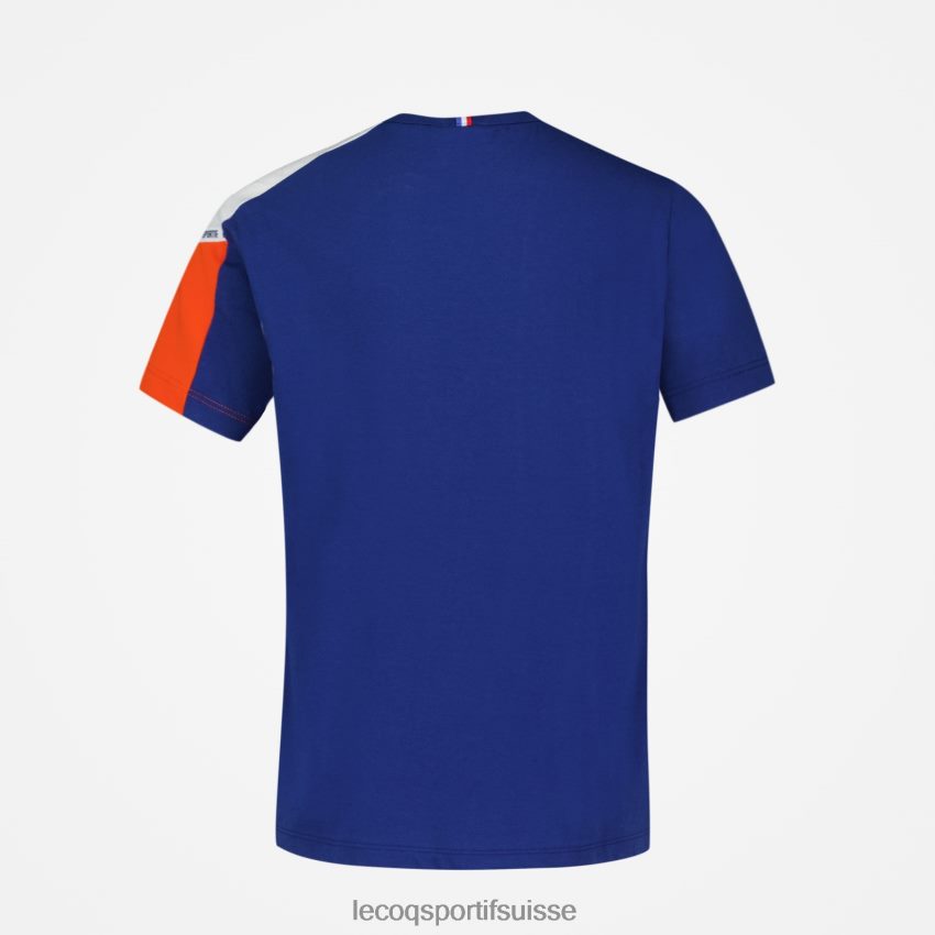 Le Coq Sportif tee-shirt bleu enfants N6N04V651 vêtements