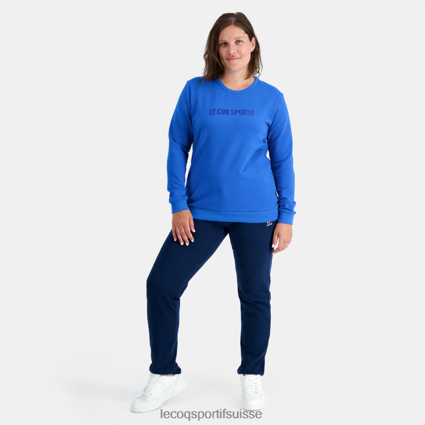 Le Coq Sportif sweat bleu femmes N6N04V311 vêtements