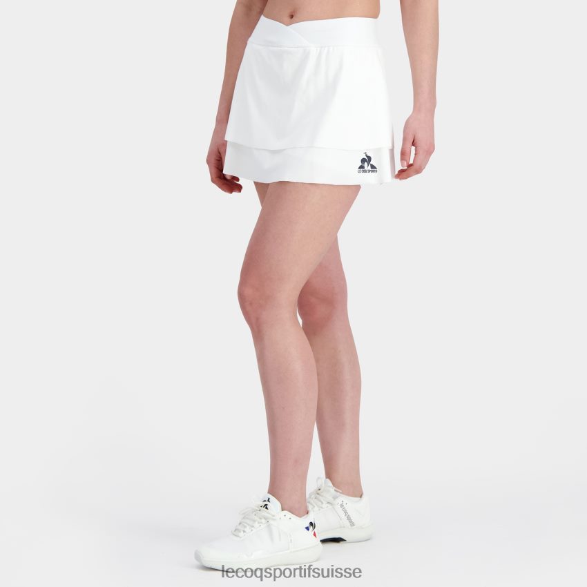 Le Coq Sportif jupe blanche femmes N6N04V366 vêtements