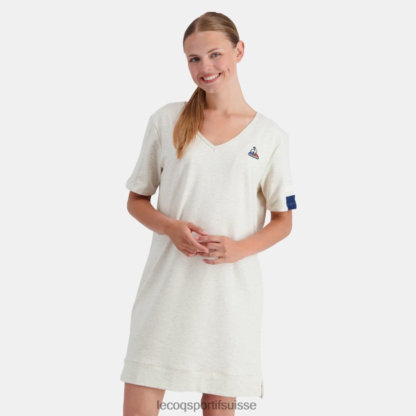 Le Coq Sportif robe beige femmes N6N04V365 vêtements