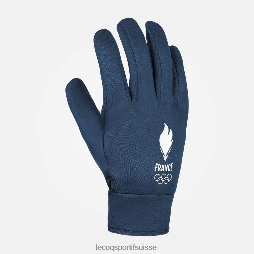 Le Coq Sportif gants bleus Hommes N6N04V709 accessoires
