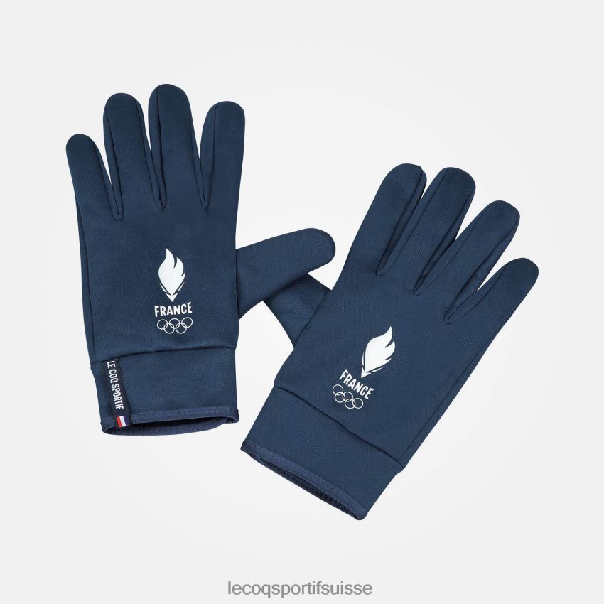 Le Coq Sportif gants bleus Hommes N6N04V709 accessoires