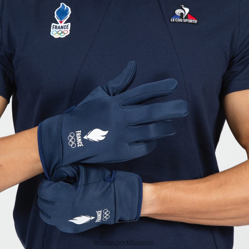 Le Coq Sportif gants bleus Hommes N6N04V709 accessoires