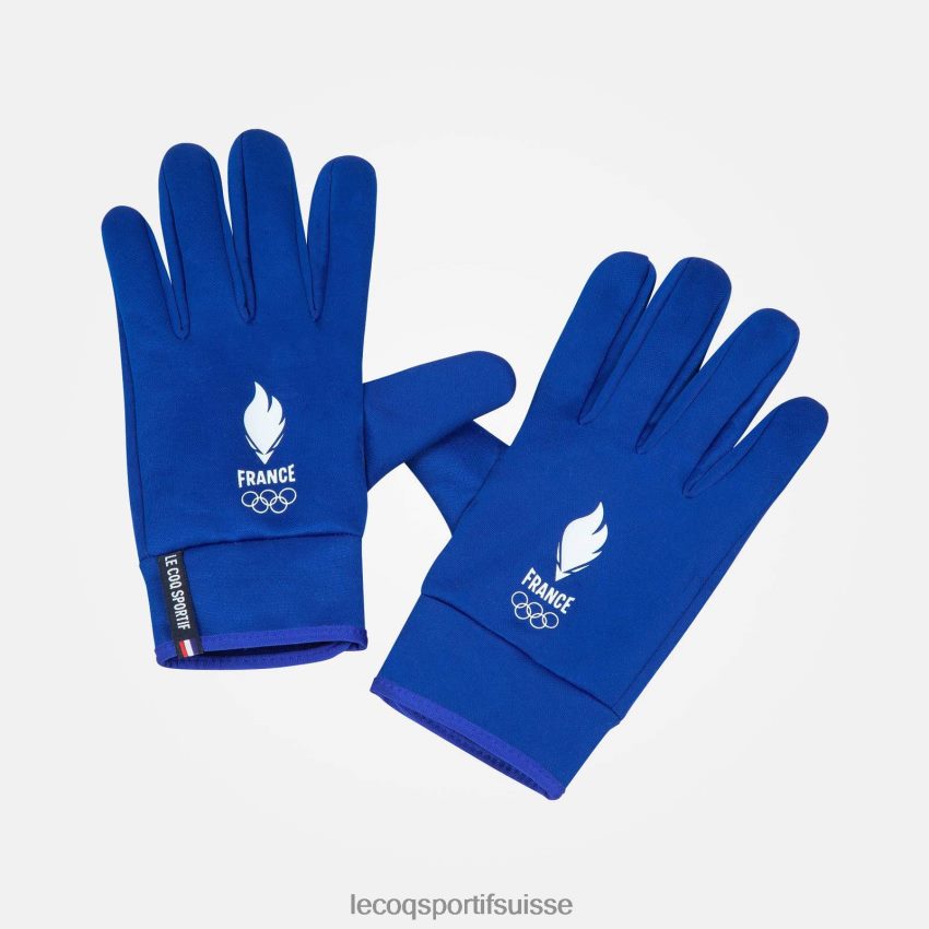 Le Coq Sportif gants bleus Hommes N6N04V711 accessoires