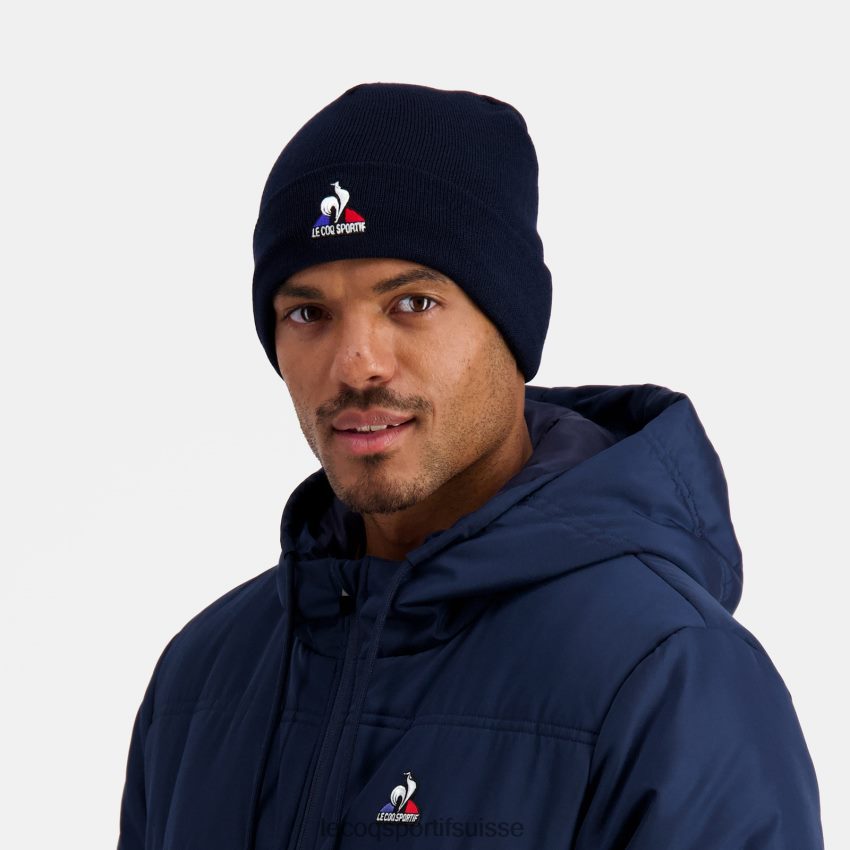 Le Coq Sportif bonnet bleu Hommes N6N04V306 accessoires