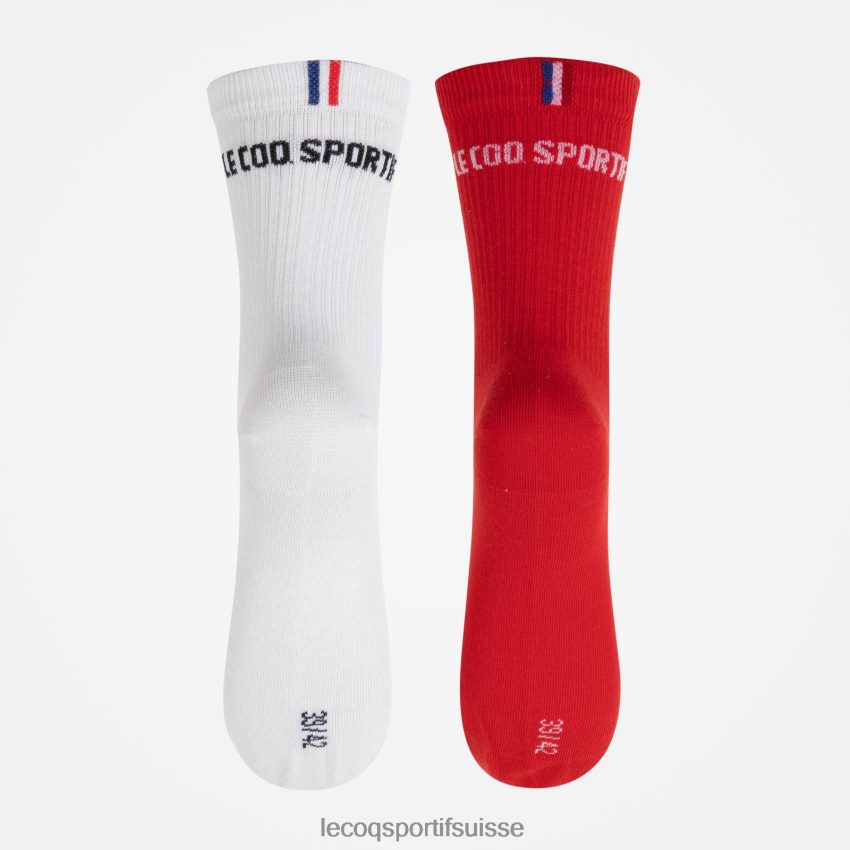Le Coq Sportif chaussettes blanches Hommes N6N04V294 accessoires