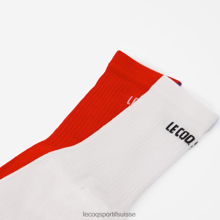 Le Coq Sportif chaussettes blanches Hommes N6N04V294 accessoires