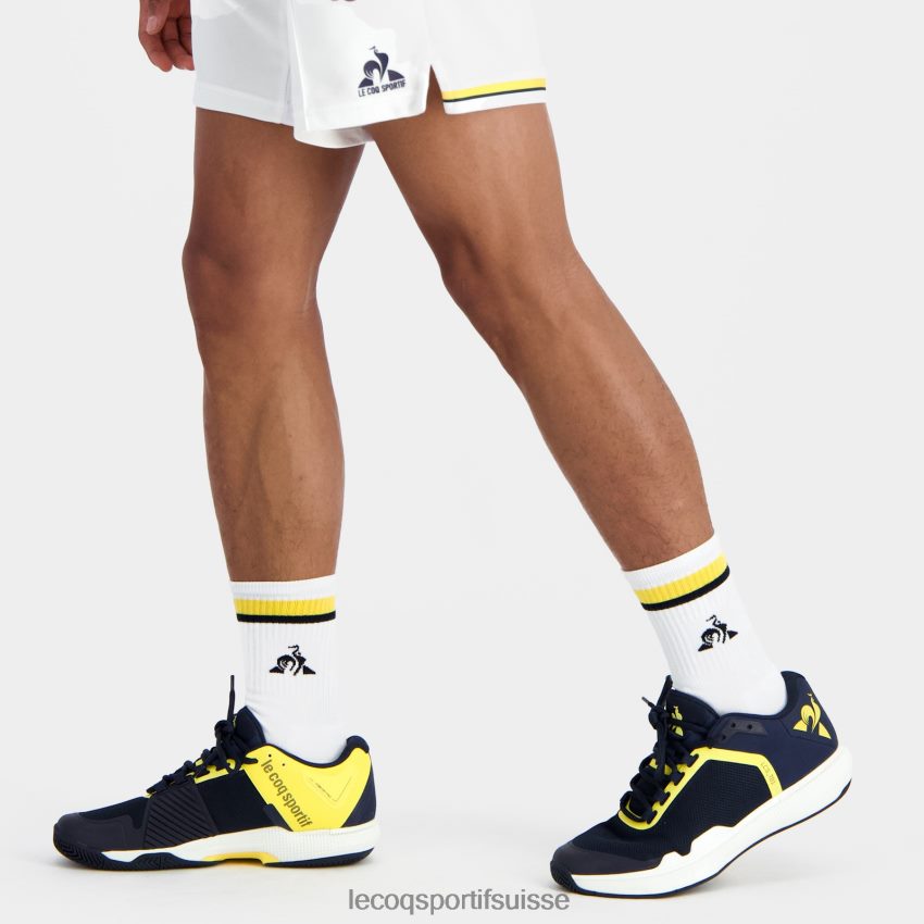 Le Coq Sportif chaussettes de football blanches Hommes N6N04V289 accessoires