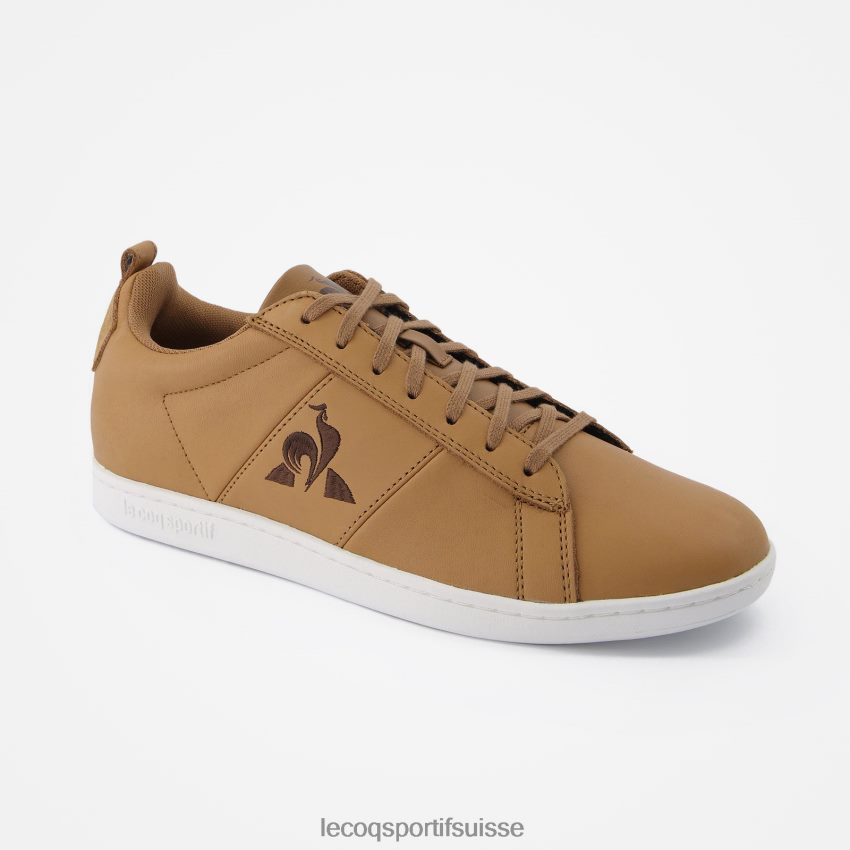 Le Coq Sportif chaussure courtclassic craft marron Hommes N6N04V563 chaussures