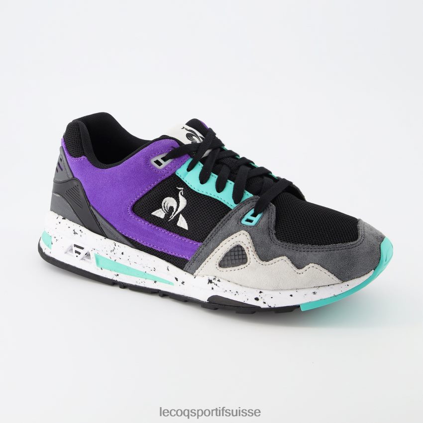 Le Coq Sportif chaussure lcs r1000 années 90 noir Hommes N6N04V579 chaussures