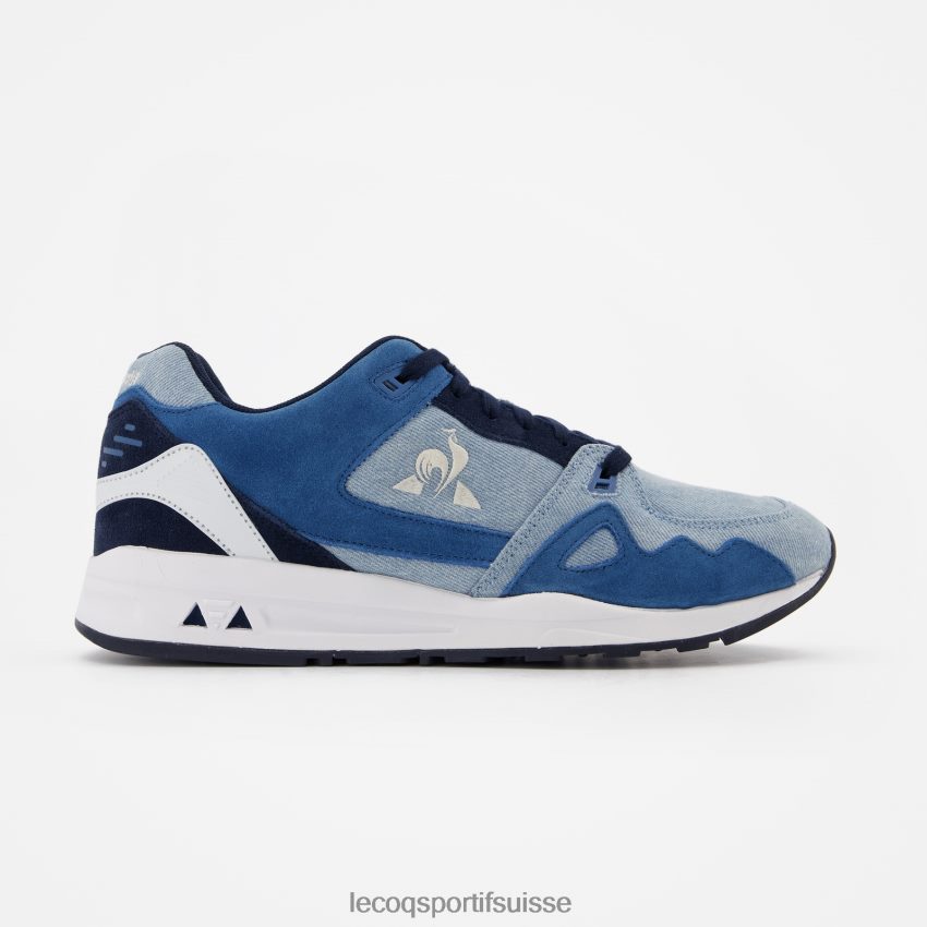 Le Coq Sportif chaussure lcs r1000 denim bleu Hommes N6N04V532 chaussures