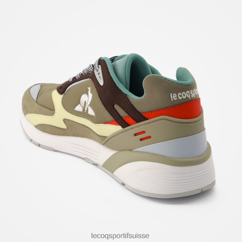 Le Coq Sportif chaussure lcs r1100 street marron Hommes N6N04V537 chaussures