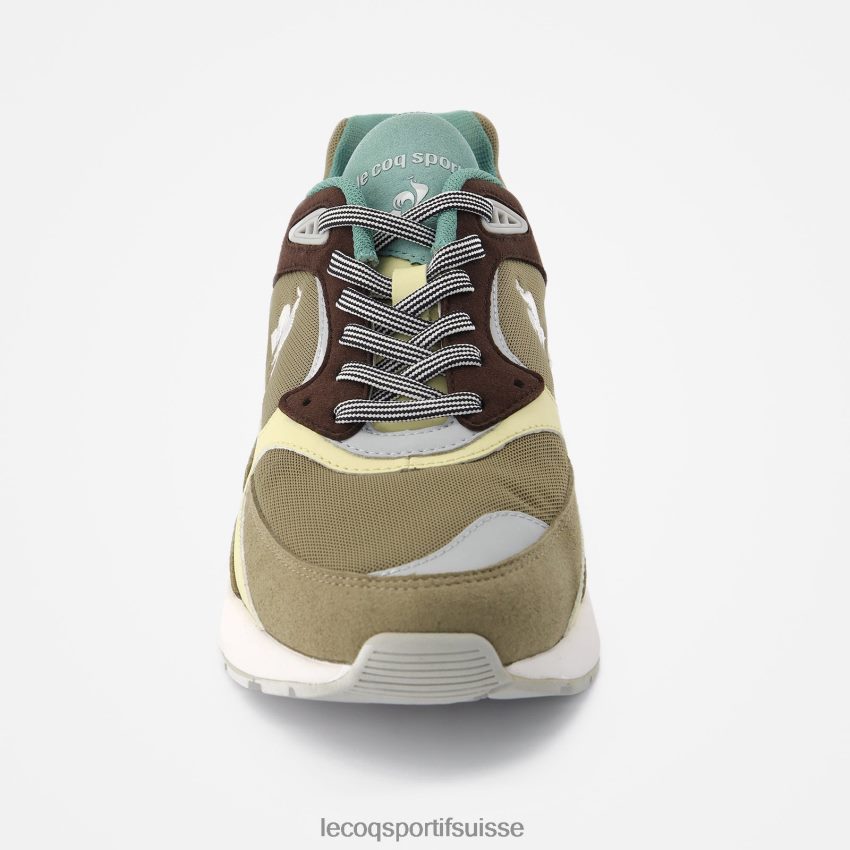 Le Coq Sportif chaussure lcs r1100 street marron Hommes N6N04V537 chaussures