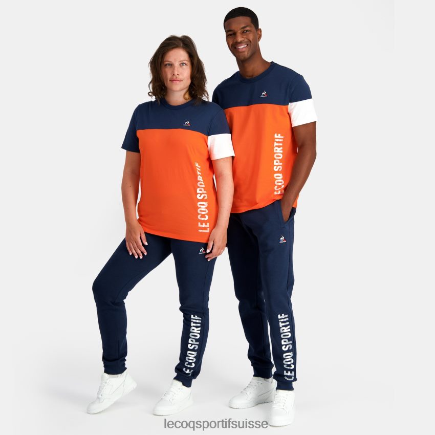 Le Coq Sportif pantalon de mode bleu Hommes N6N04V91 vêtements