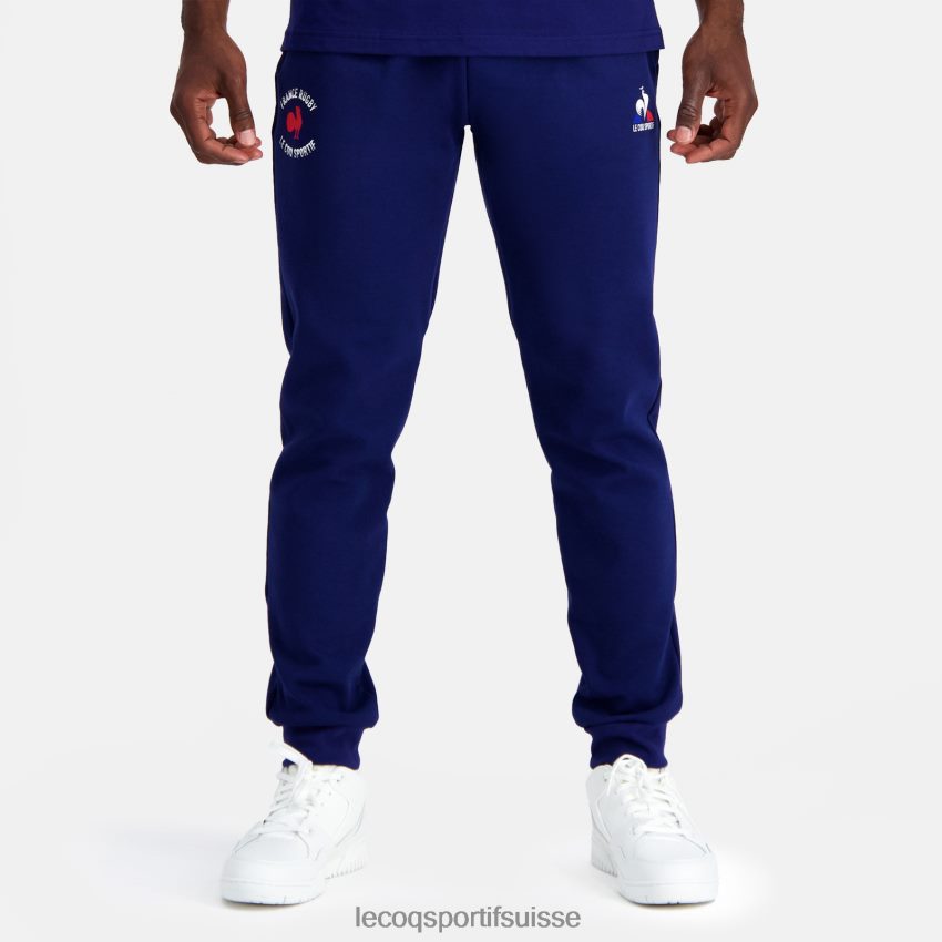 Le Coq Sportif pantalon - france rugby bleu Hommes N6N04V87 vêtements