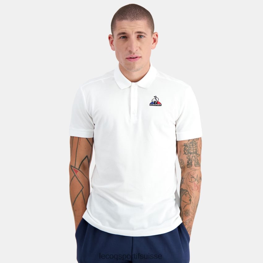 Le Coq Sportif polo blanc Hommes N6N04V124 vêtements