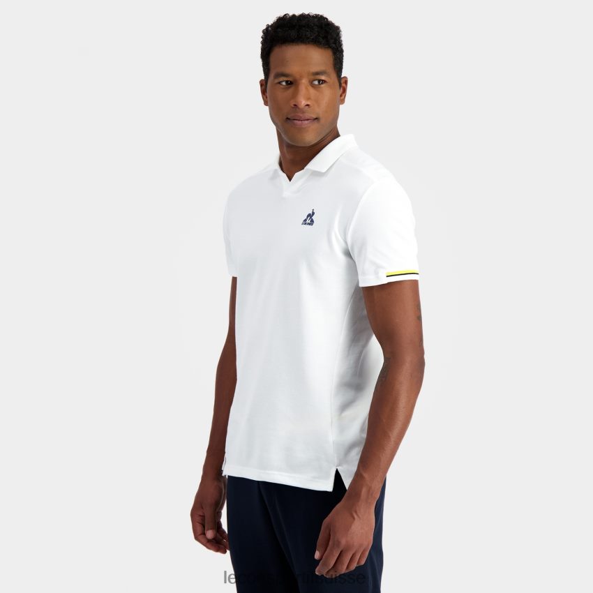 Le Coq Sportif polo blanc Hommes N6N04V134 vêtements