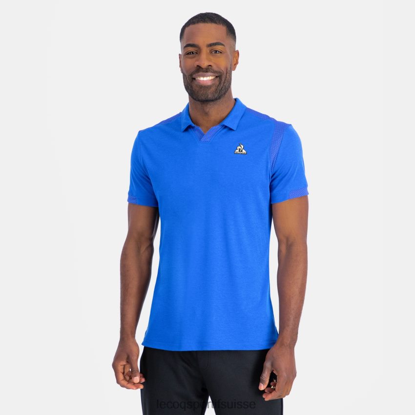 Le Coq Sportif polo bleu Hommes N6N04V131 vêtements