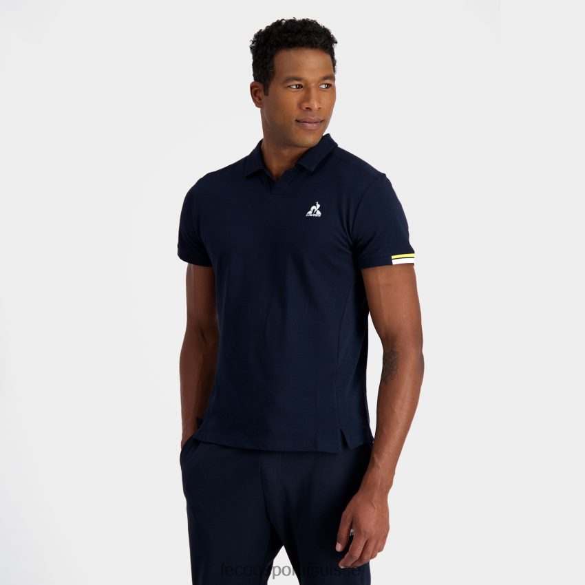 Le Coq Sportif polo bleu Hommes N6N04V133 vêtements