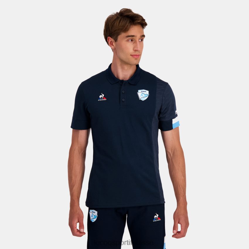 Le Coq Sportif polo bleu Hommes N6N04V135 vêtements