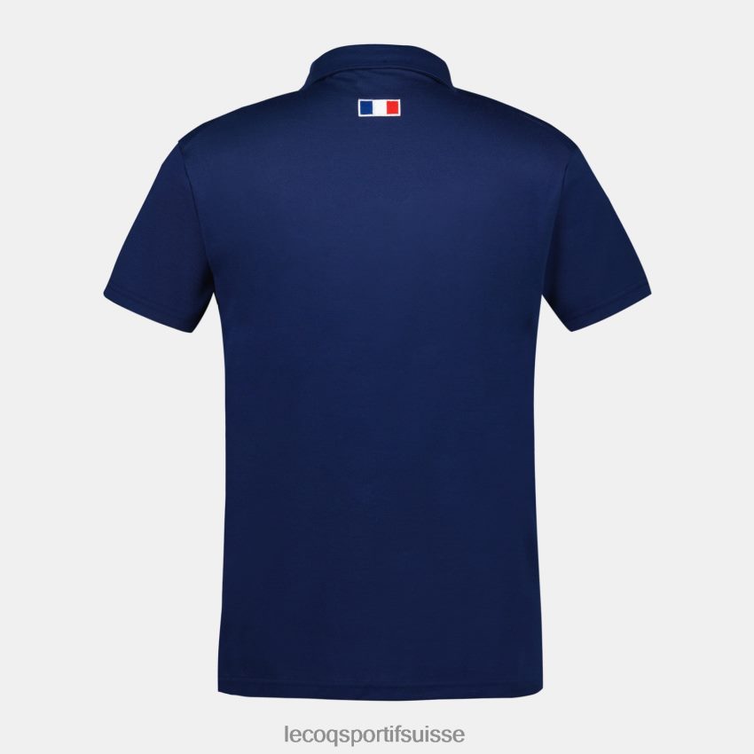 Le Coq Sportif polo bleu Hommes N6N04V138 vêtements