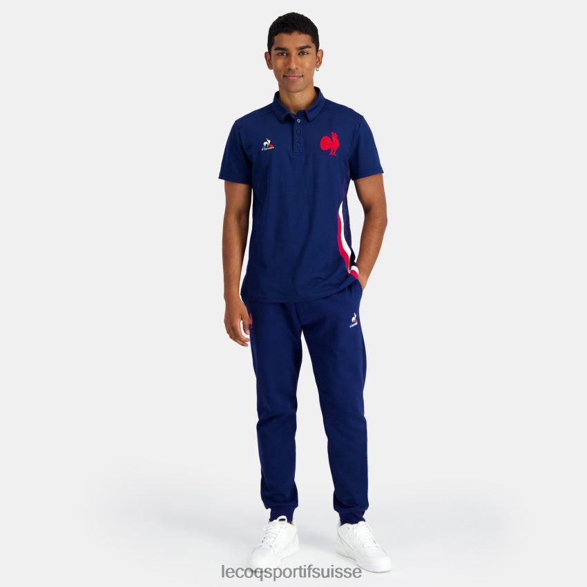 Le Coq Sportif polo bleu Hommes N6N04V138 vêtements