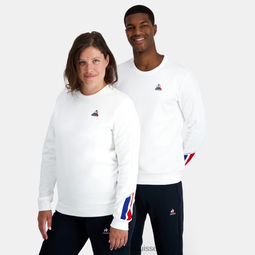 Le Coq Sportif sweat blanc Hommes N6N04V1 vêtements