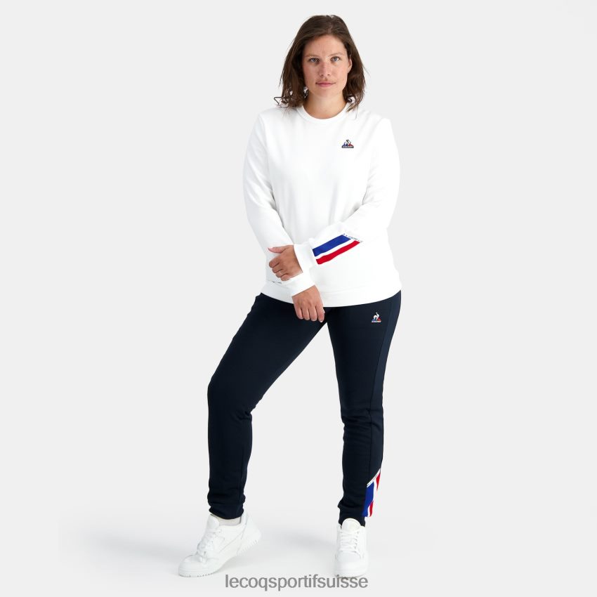 Le Coq Sportif sweat blanc Hommes N6N04V1 vêtements