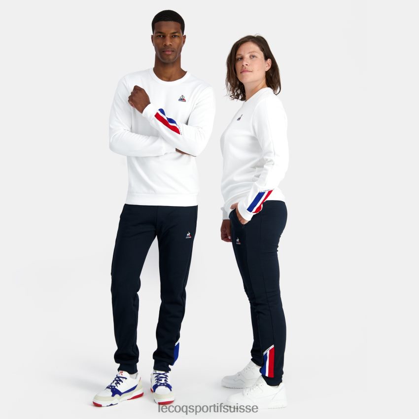 Le Coq Sportif sweat blanc Hommes N6N04V1 vêtements