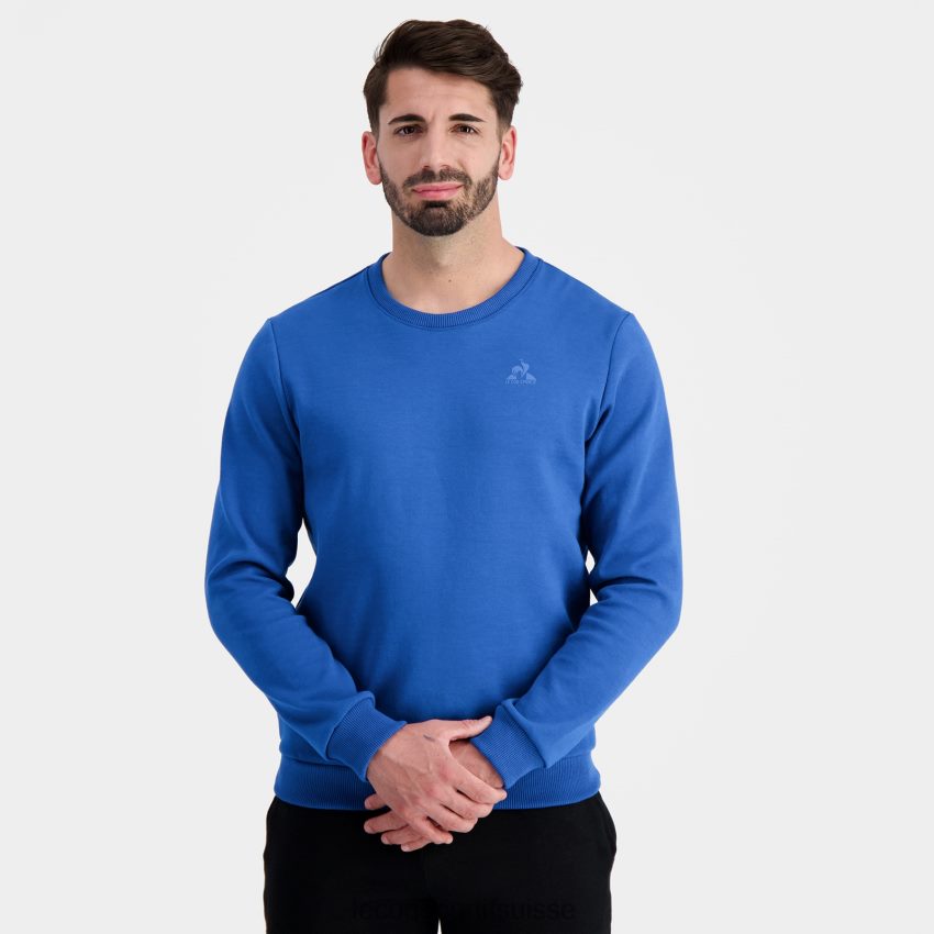 Le Coq Sportif sweat bleu Hommes N6N04V13 vêtements