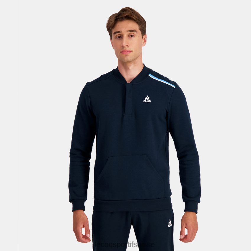 Le Coq Sportif sweat bleu Hommes N6N04V35 vêtements