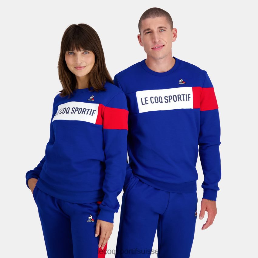 Le Coq Sportif sweat bleu Hommes N6N04V456 vêtements