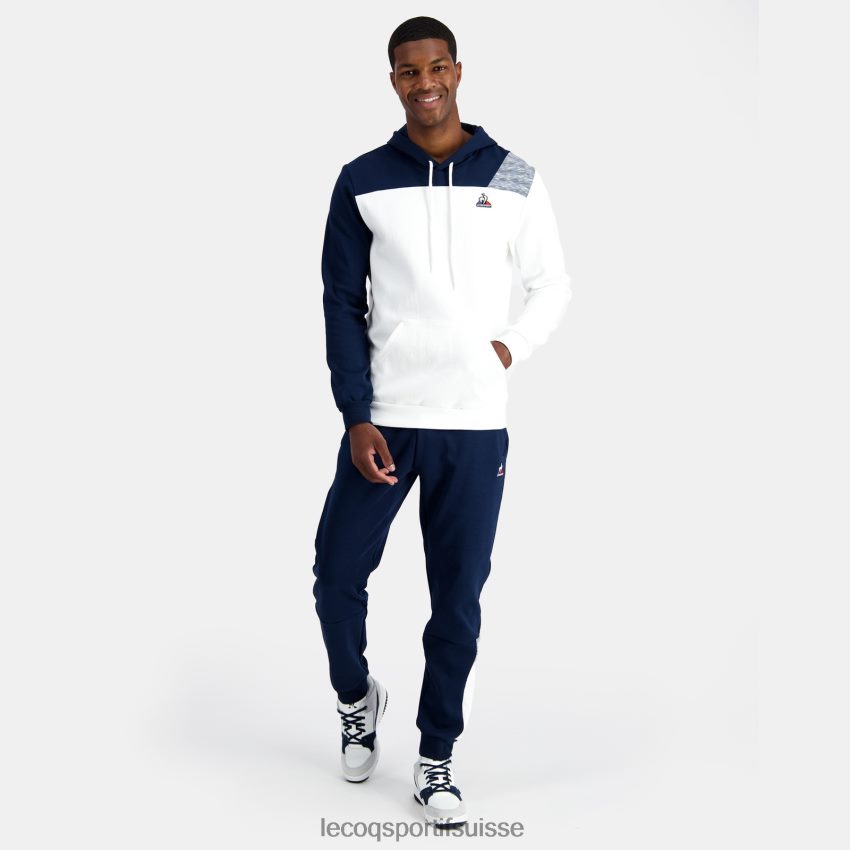 Le Coq Sportif sweat à capuche blanc Hommes N6N04V20 vêtements