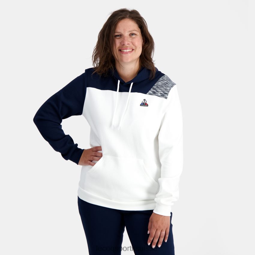 Le Coq Sportif sweat à capuche blanc Hommes N6N04V20 vêtements