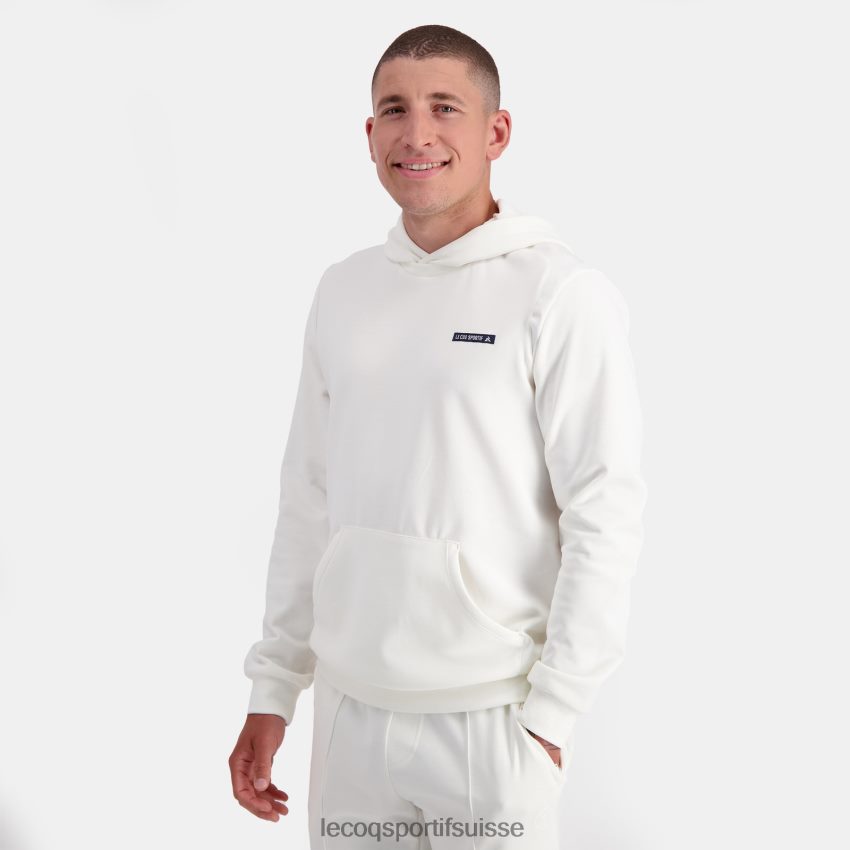 Le Coq Sportif sweat à capuche blanc Hommes N6N04V2 vêtements